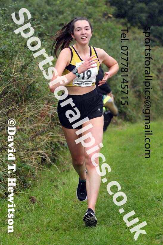 Senior Womens relay, 2021 Farringdon Open Cross Country, Sunderland . Photo: David T. Hewitson/Sports for All Pics